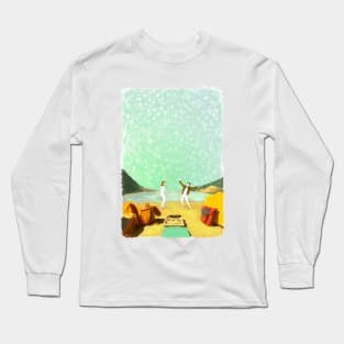 Moonrise Kingdom Painting Long Sleeve T-Shirt